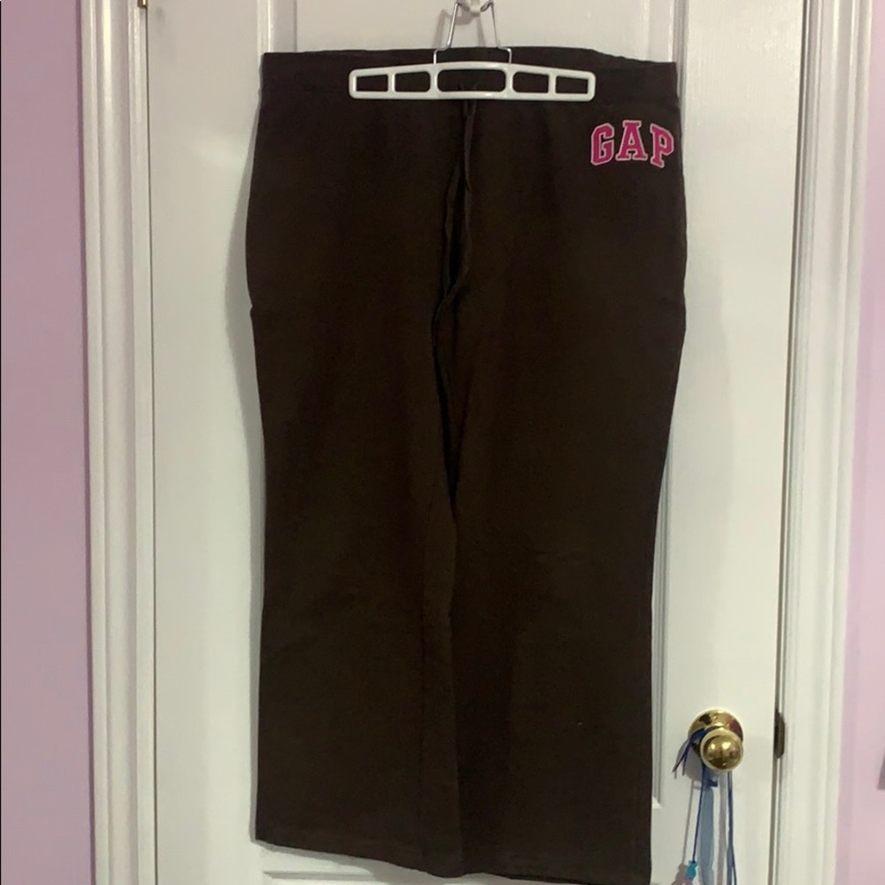 Brown GAP Sweat Pants